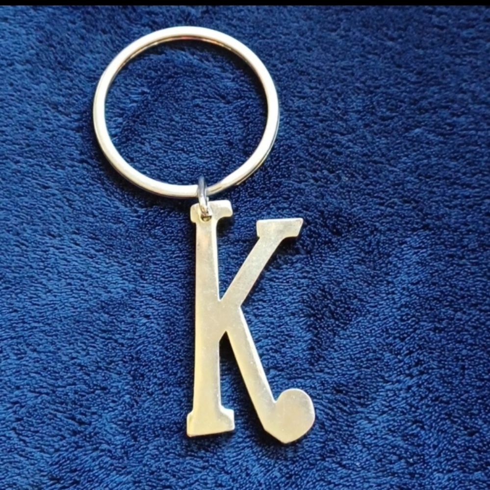 🥰 Letter "K" Keyring!🔑